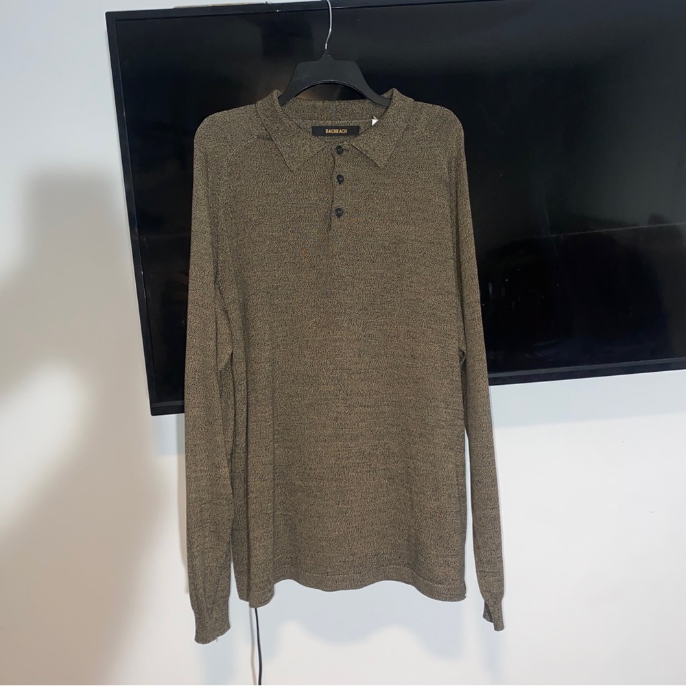 Banana Republic Men's Brown Long Sleeve Shirt